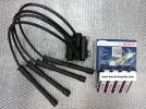 PROTON SAVVY Ignition Coil Plug Cable 4 Spark Plug Combo Set