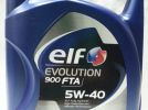 ELF Evolution 900 FTA 5W40 4L Fully Synthetic Engine Oil
