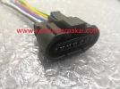 6 pin socket connector wire harness